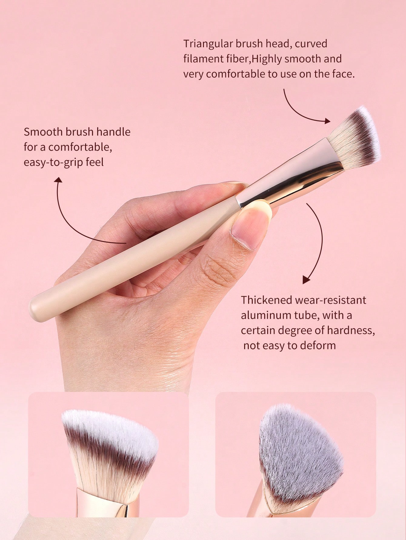 MAANGE 5pcs Professional Face Makeup Brush Set - Image 9