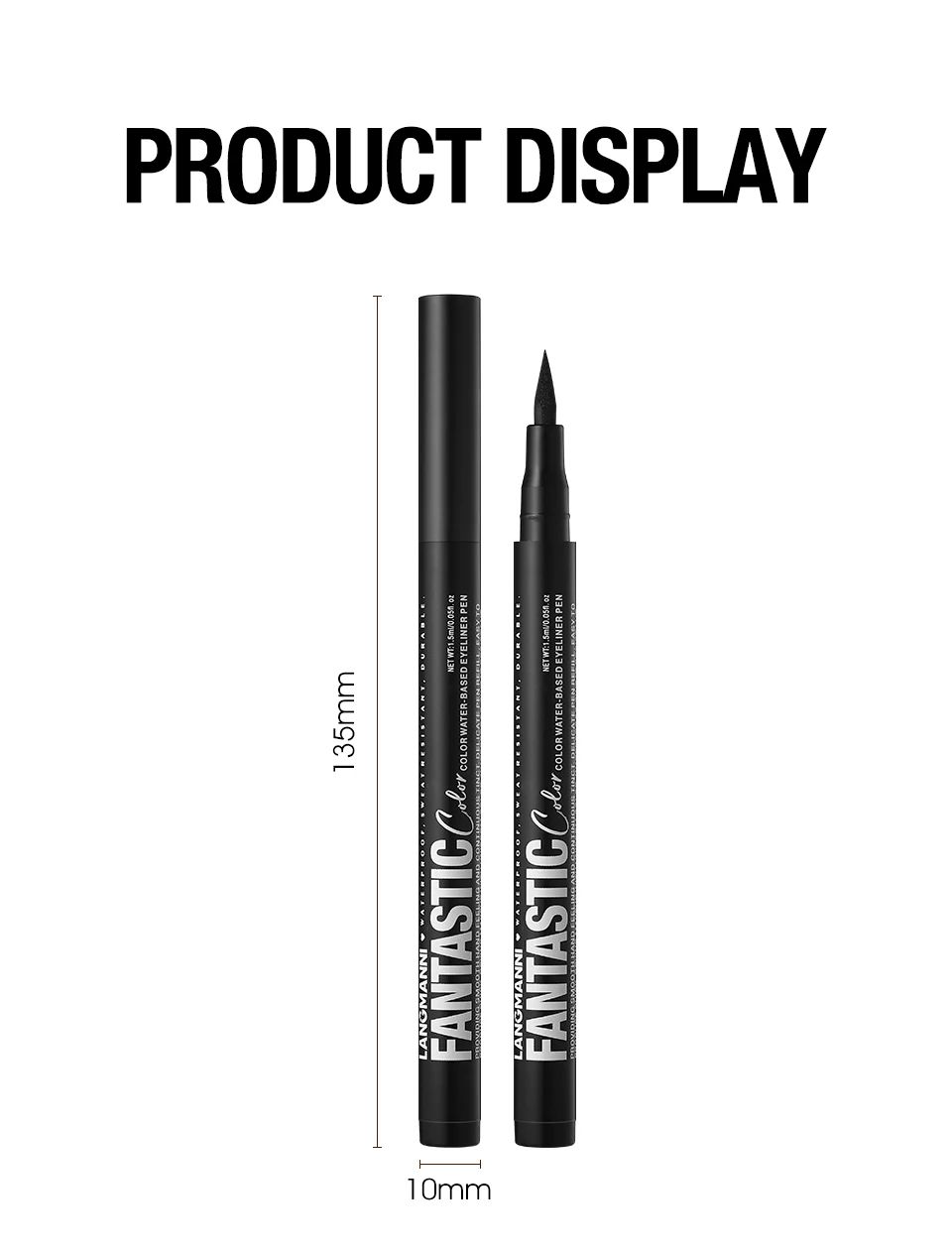 Langmanni Fantastic Color Eyeliner Liquid - Image 6