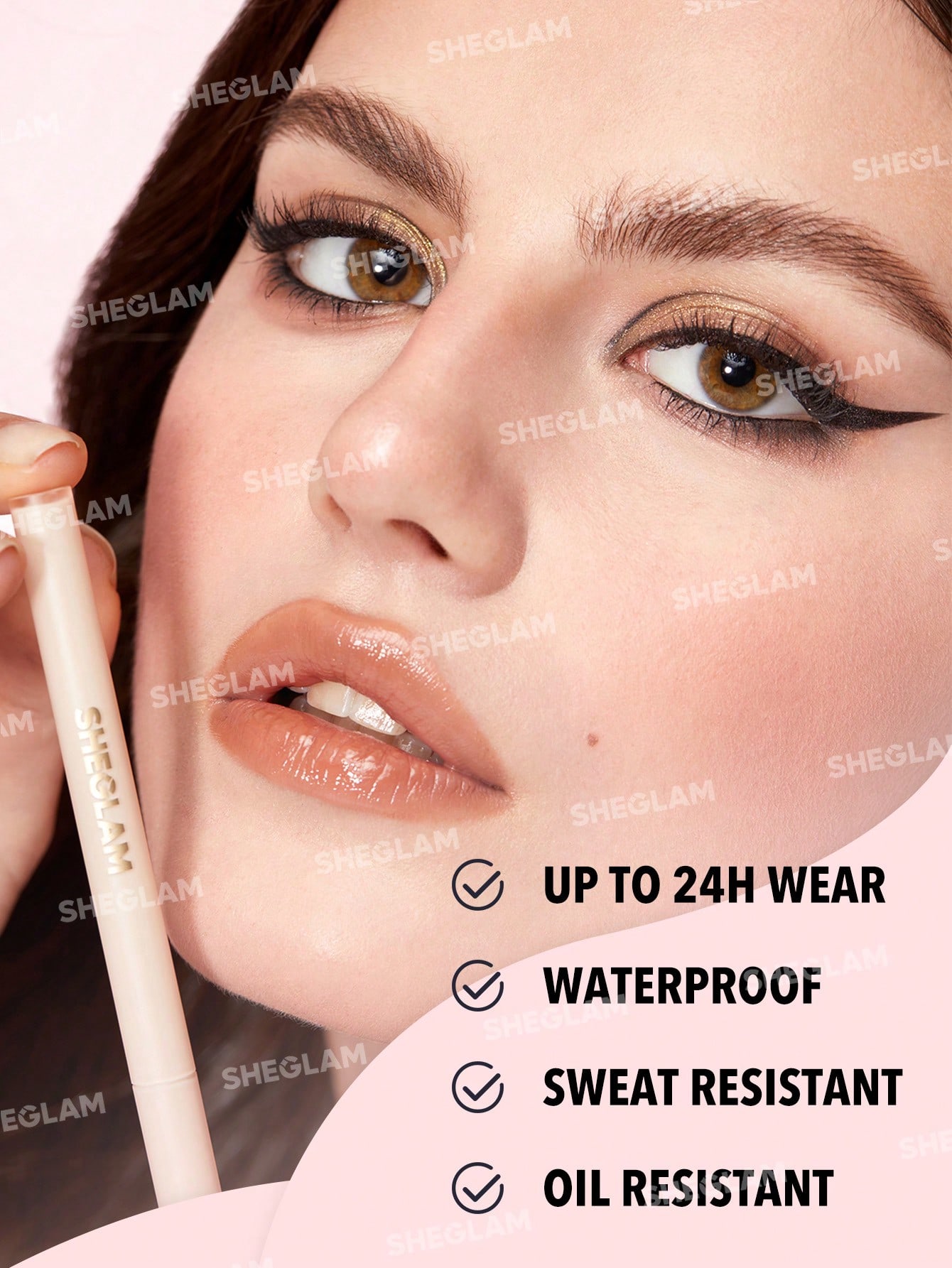 SHEGLAM Good Point Waterproof Angled Eyeliner Pencil - Image 5