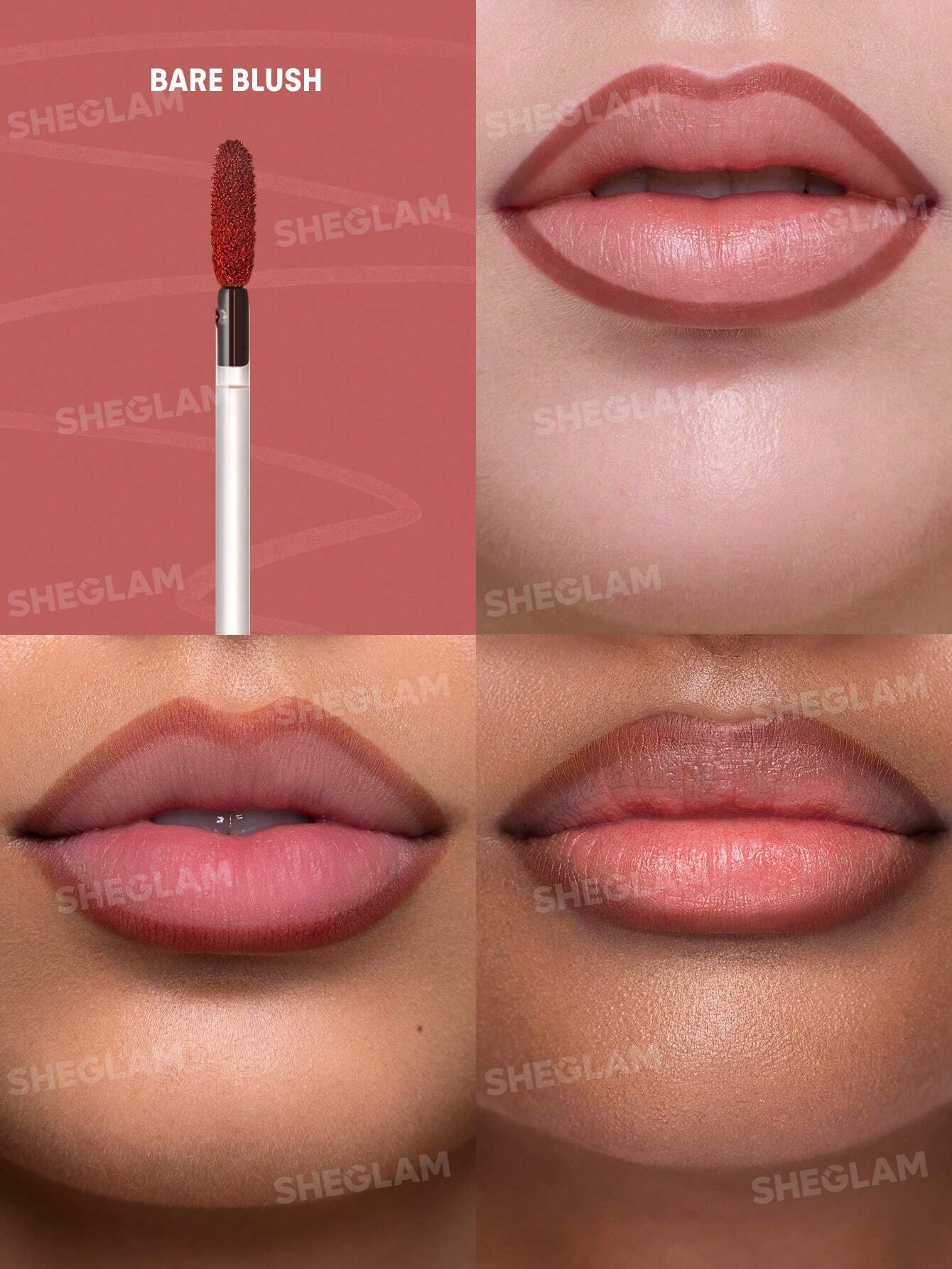 SHEGLAM Fall In Line Peel Off Lip Liner Stain - Bare Blush - Image 2