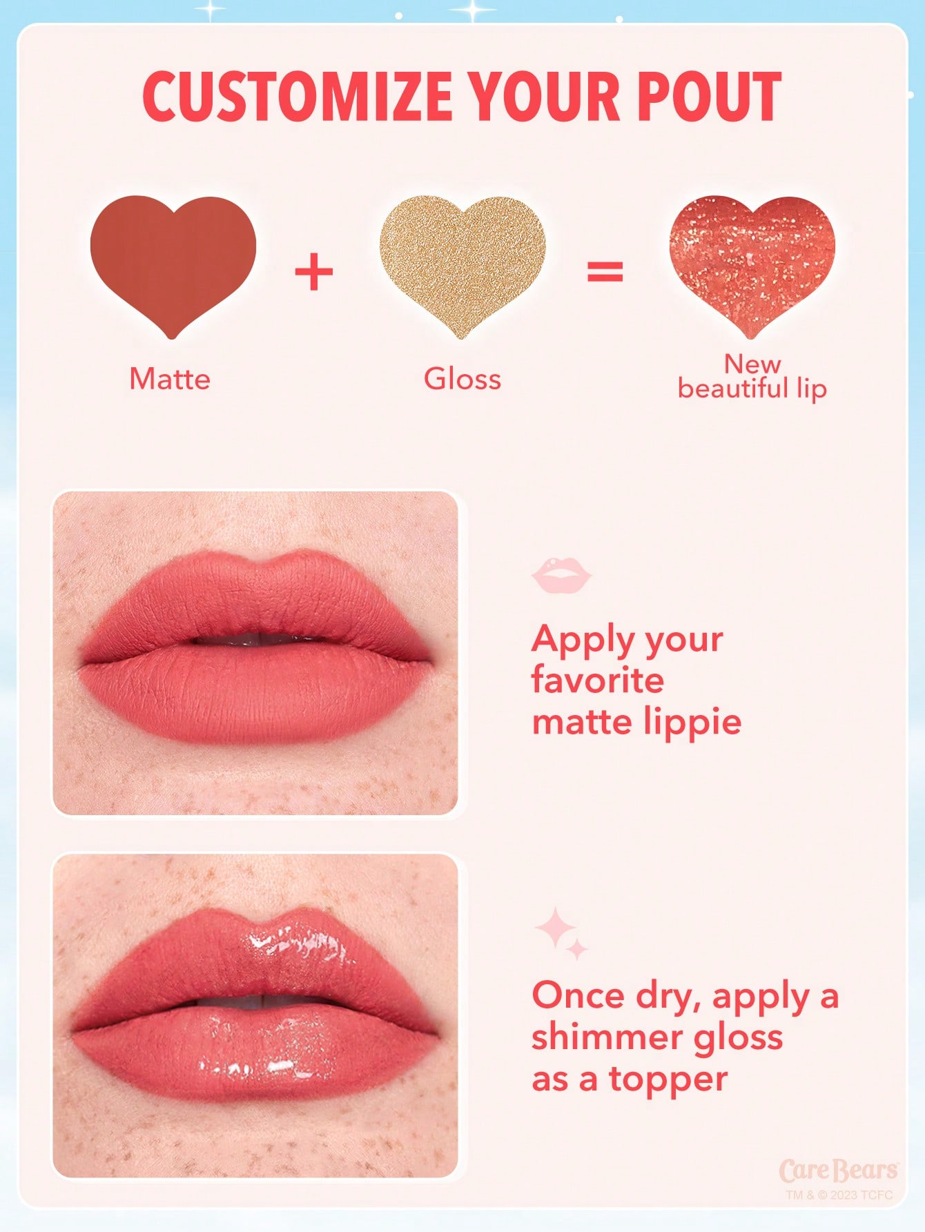 Care Bears X SHEGLAM Share A Smile Lip Set - Image 8