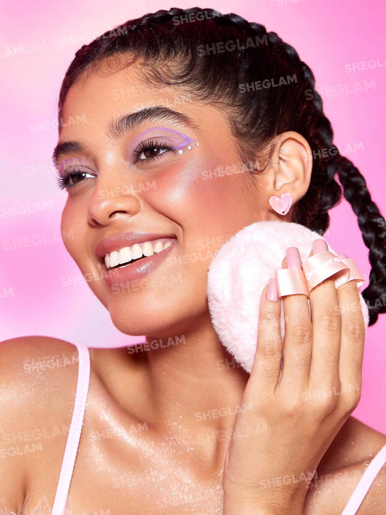 Care Bears X SHEGLAM Catch Some Fun Highlighting Puff-Sparkle 4Ever - Image 3