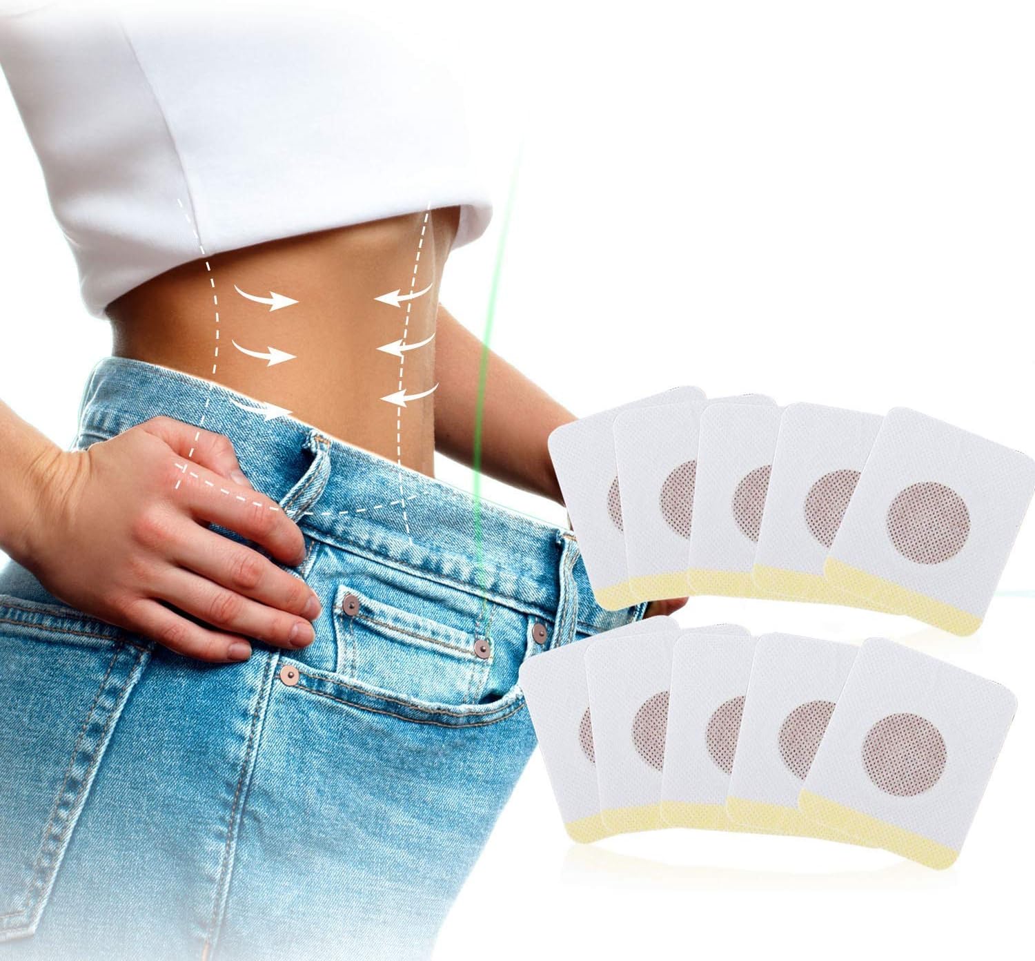 Square Slimming Body Patches | 30pcs