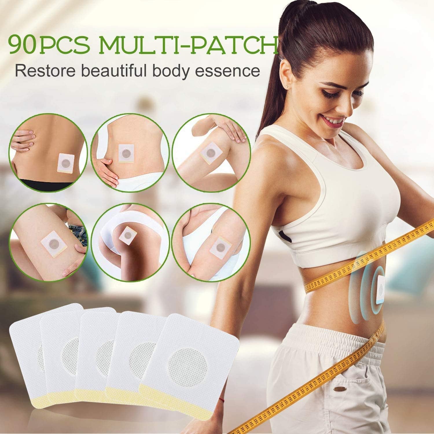 Square Slimming Body Patches | 30pcs - Image 8