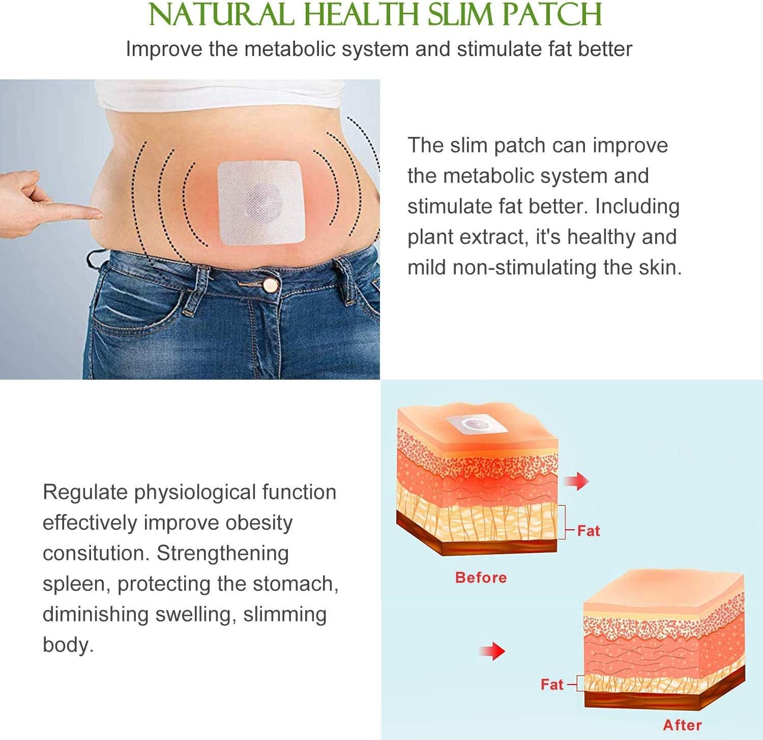 Square Slimming Body Patches | 30pcs - Image 6