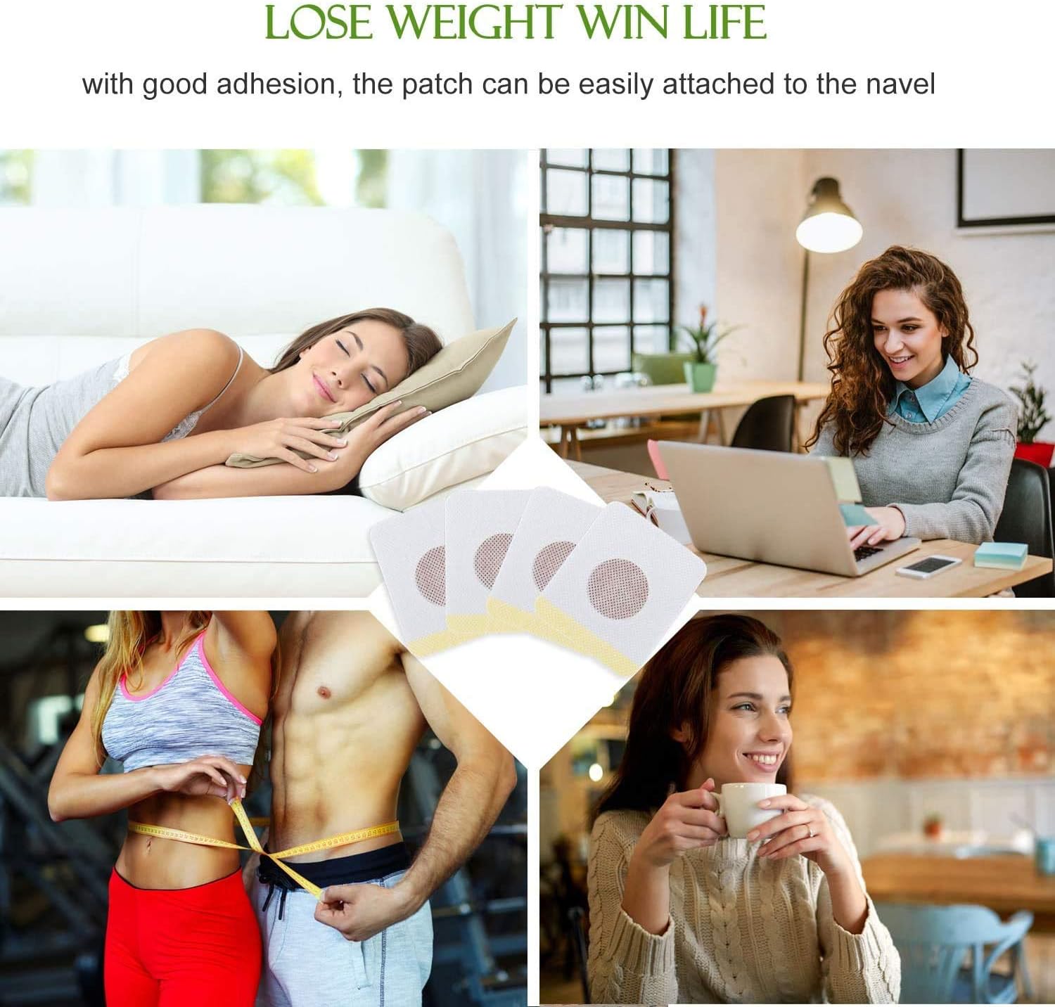 Square Slimming Body Patches | 30pcs - Image 4