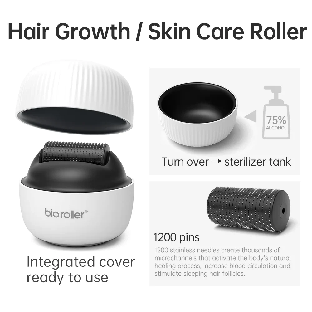 Bio Roller G4 Micro-needling for Skin and Hair Growth (1200 Pins) - Image 4
