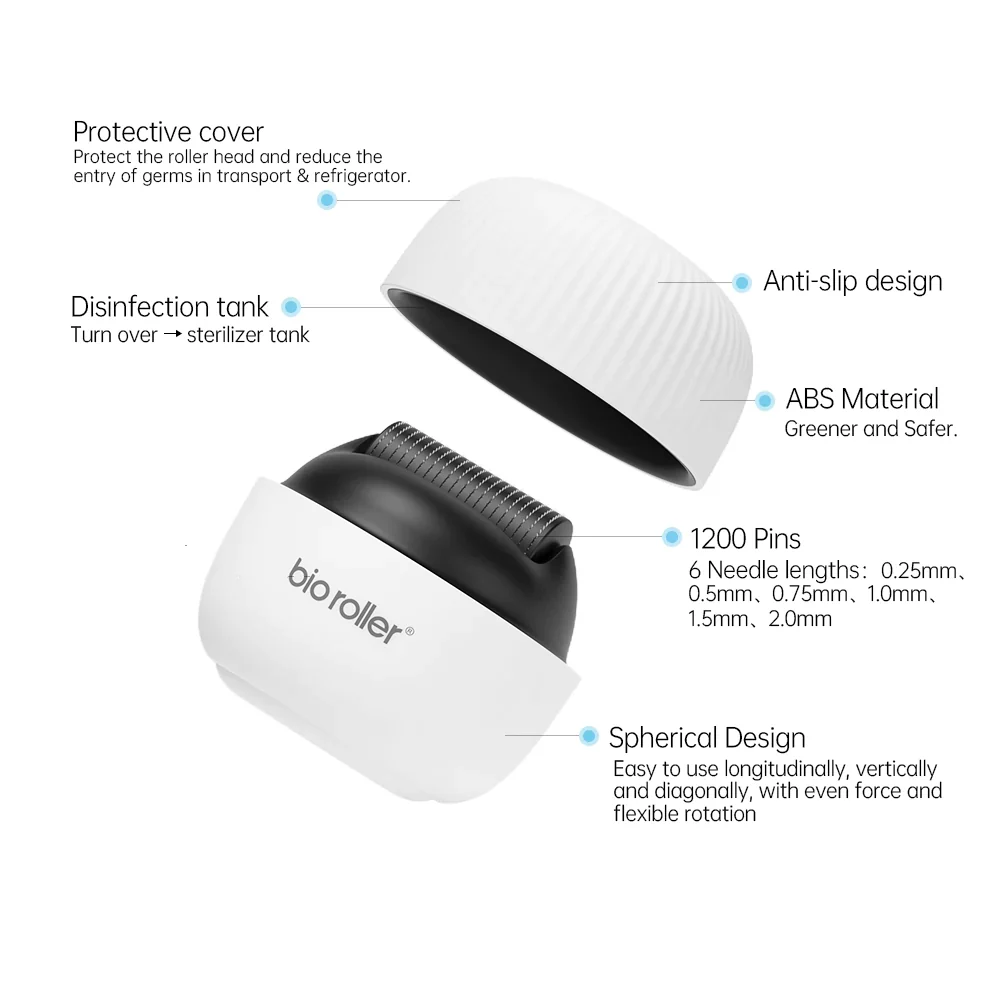 Bio Roller G4 Micro-needling for Skin and Hair Growth (1200 Pins) - Image 3