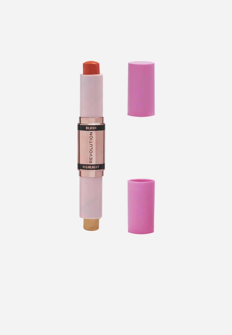 Blush & Highlight Stick | Coral Dew