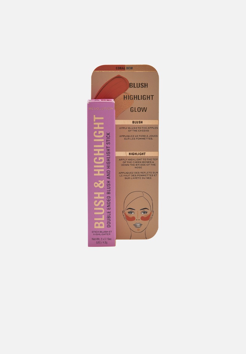 Blush & Highlight Stick | Coral Dew - Image 4