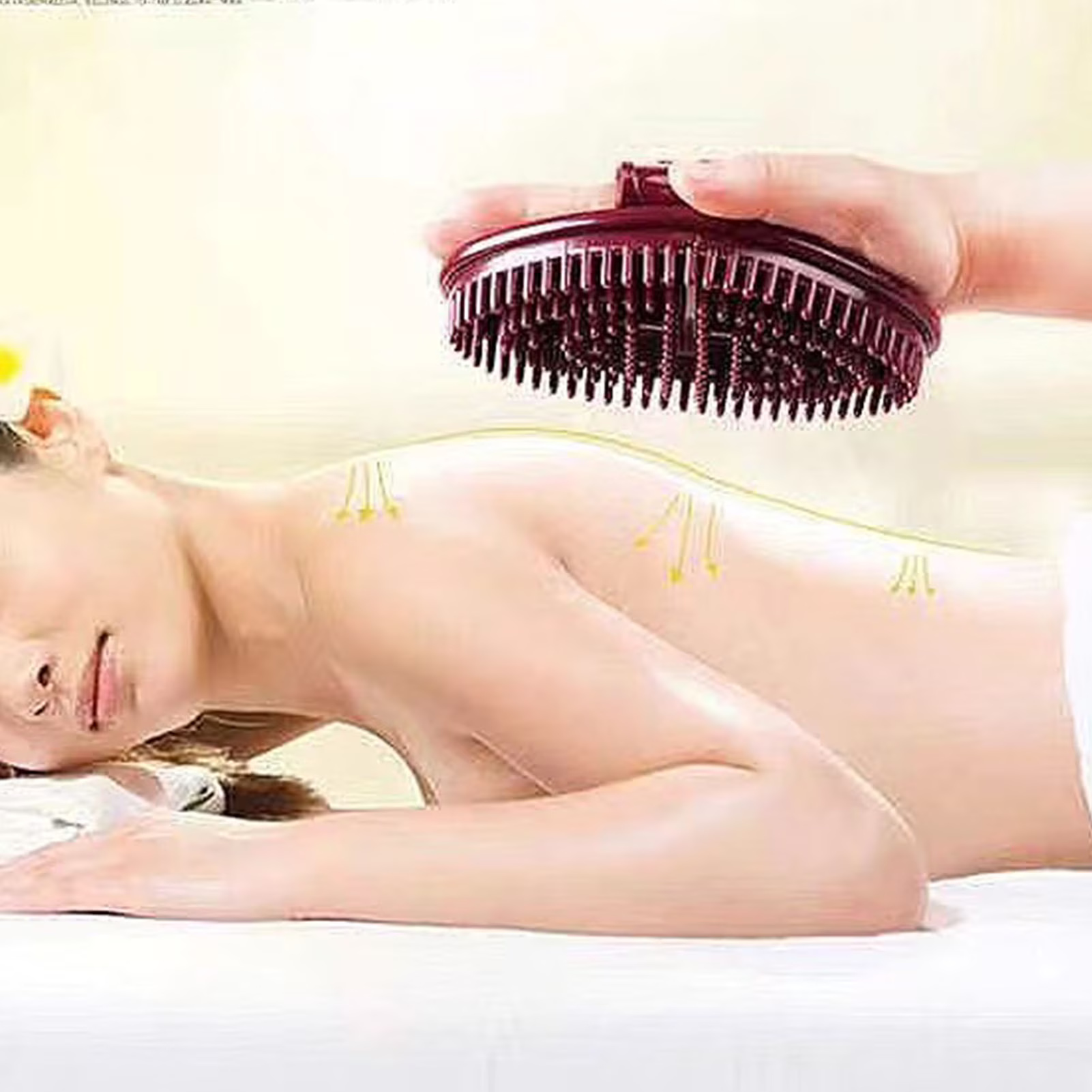 Piece Manual Chakra Massage Brush Set, Handheld Full-Body Massager 1pc - Image 4