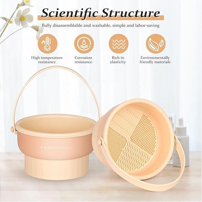 3-in-1 Makeup Brush Cleaner - Image 2