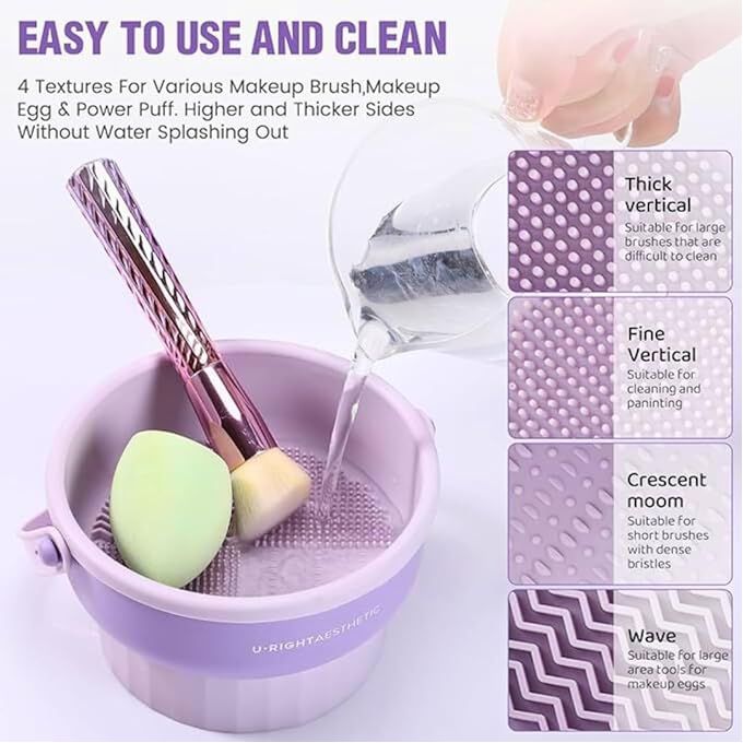 3-in-1 Makeup Brush Cleaner - Image 4