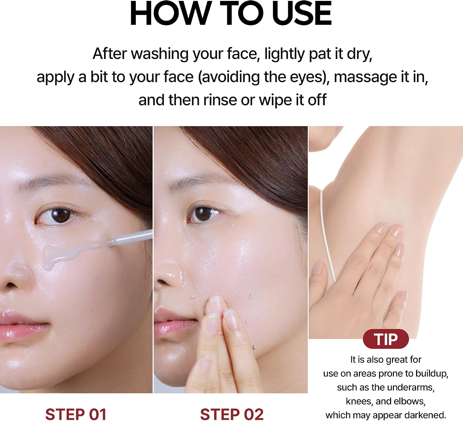 Dr.Melaxin Peel Shot Glow Rice Peeling Ampoule Duo Daily Soft Exfoliating Face - Image 5