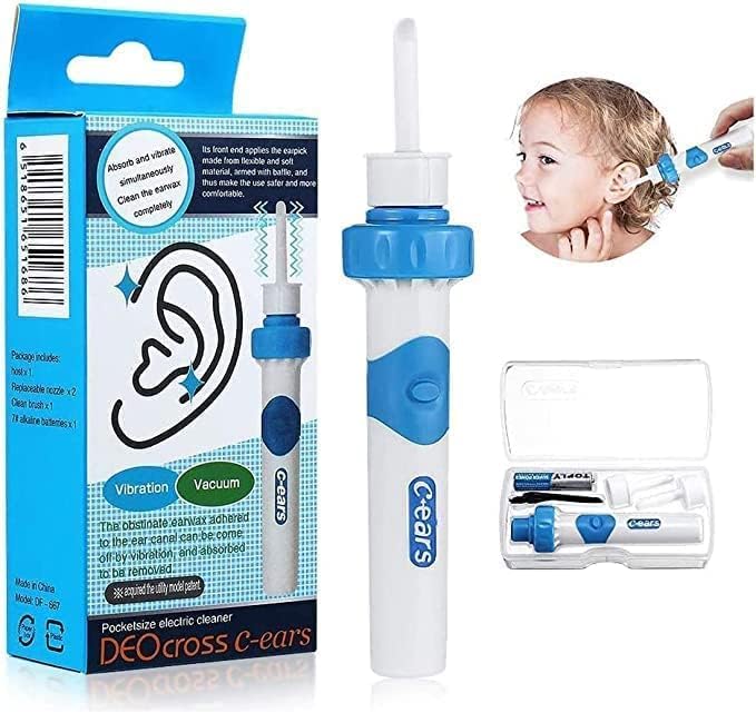 Electric Ear Wax Removal Kit, Ear Wax Removal Vacuum for Kids & Adults