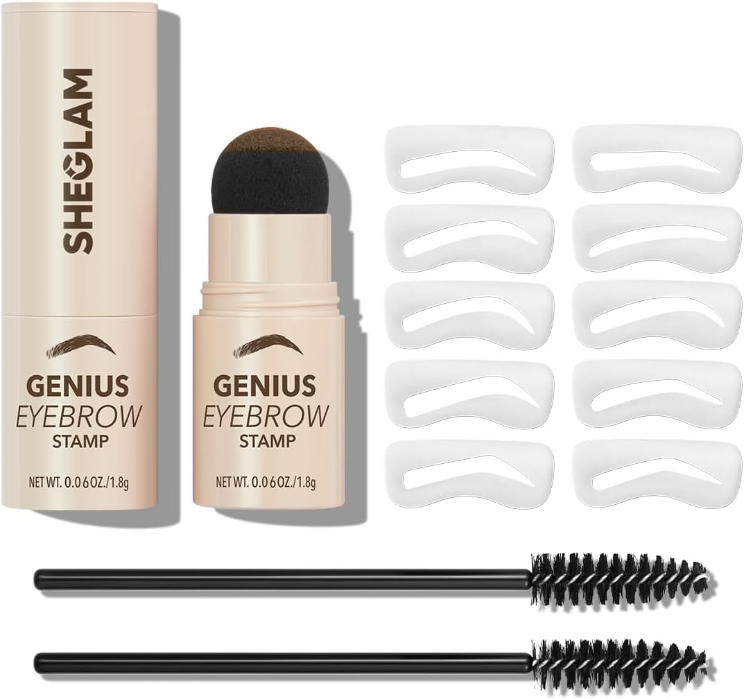 SHEGLAM Genius Eyebrow Stamp Chocolate | Flawless Brows