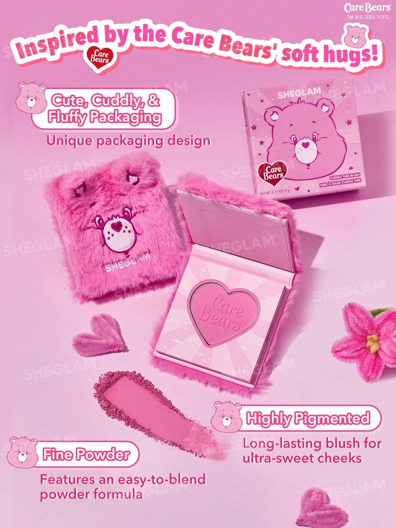 Care Bears X SHEGLAM Cuddle Time Blush - Image 13