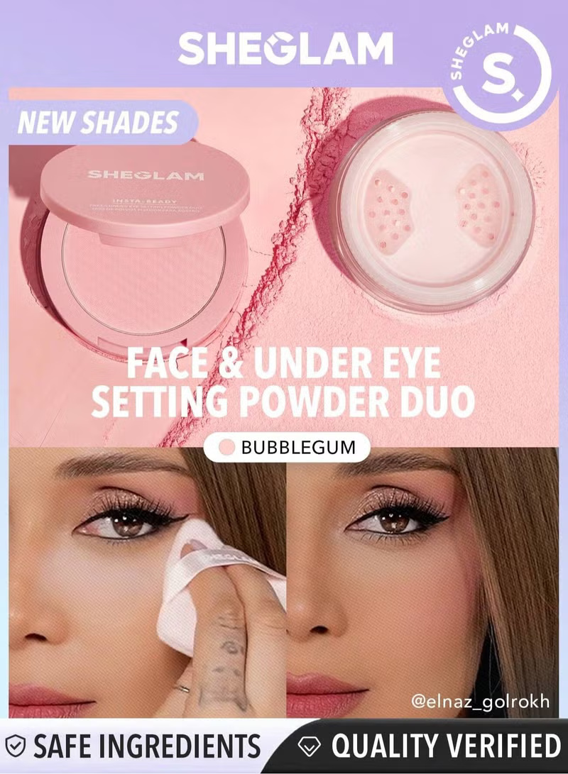 SHEGLAM Powder Duo Bubblegum