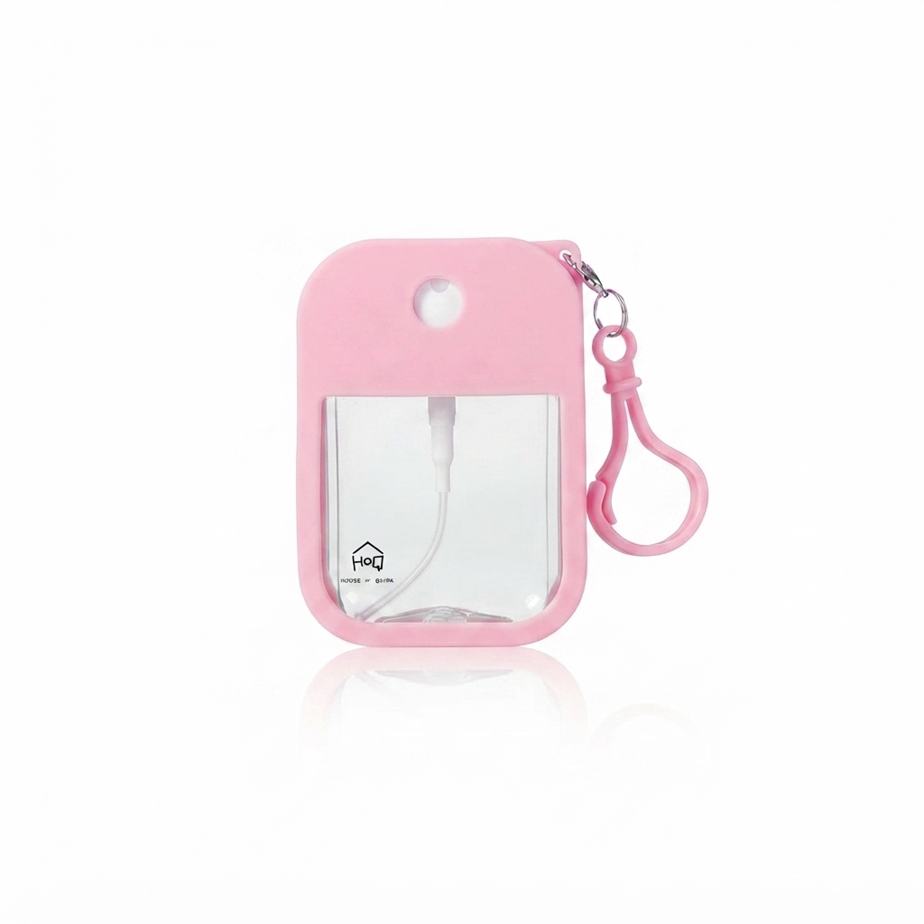 50ML Clear Spray Bottle, Modern PP Portable Spray Bottle For Travel pink