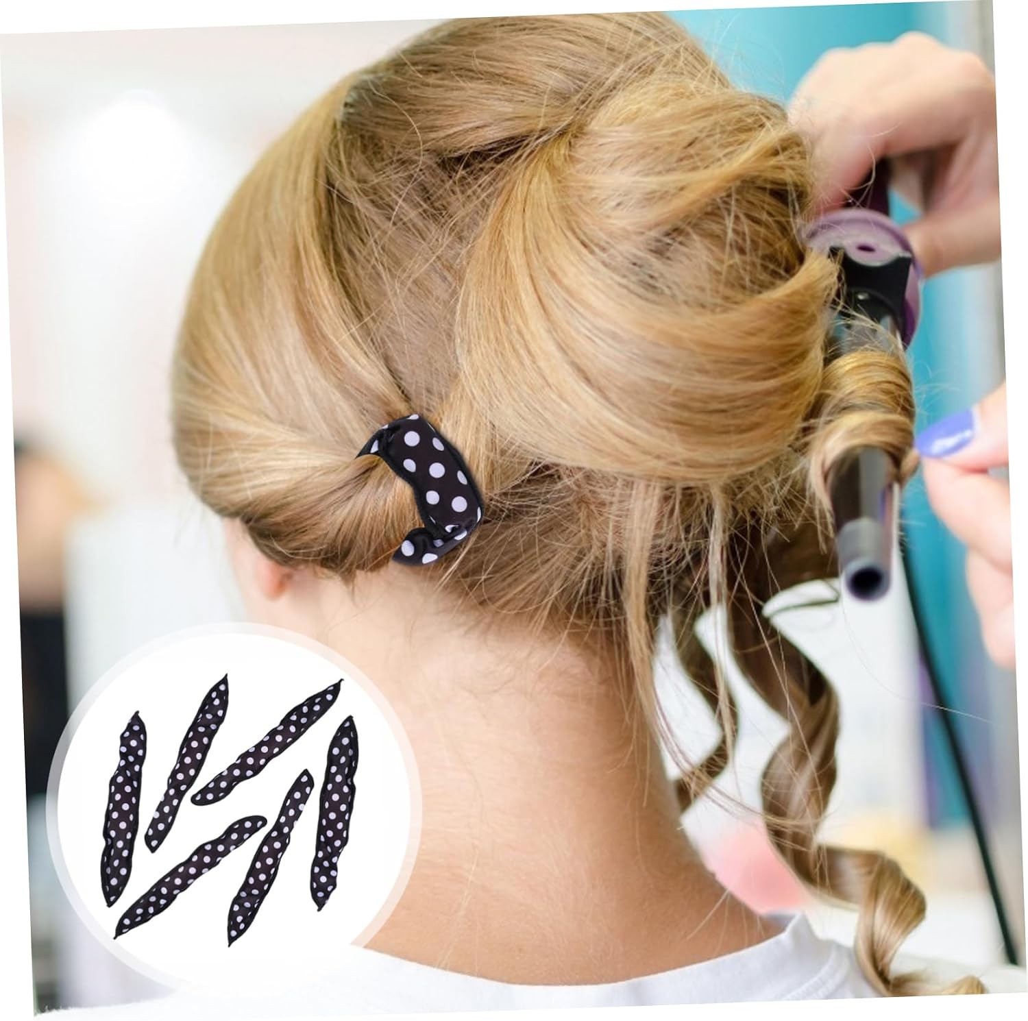 Hair Volume Curlers for Women | Lightweight Hair Rollers | 10pcs - Image 4