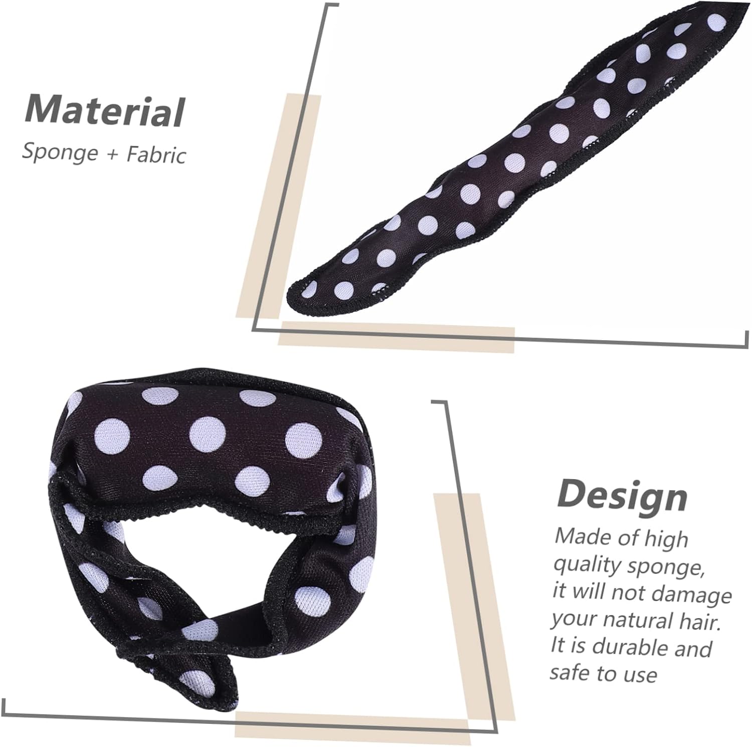 Hair Volume Curlers for Women | Lightweight Hair Rollers | 10pcs - Image 3