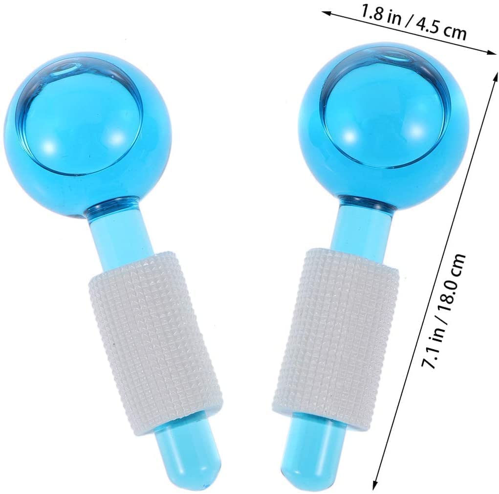 Beauty Crystal Ice Roller Facial Massager - Image 2