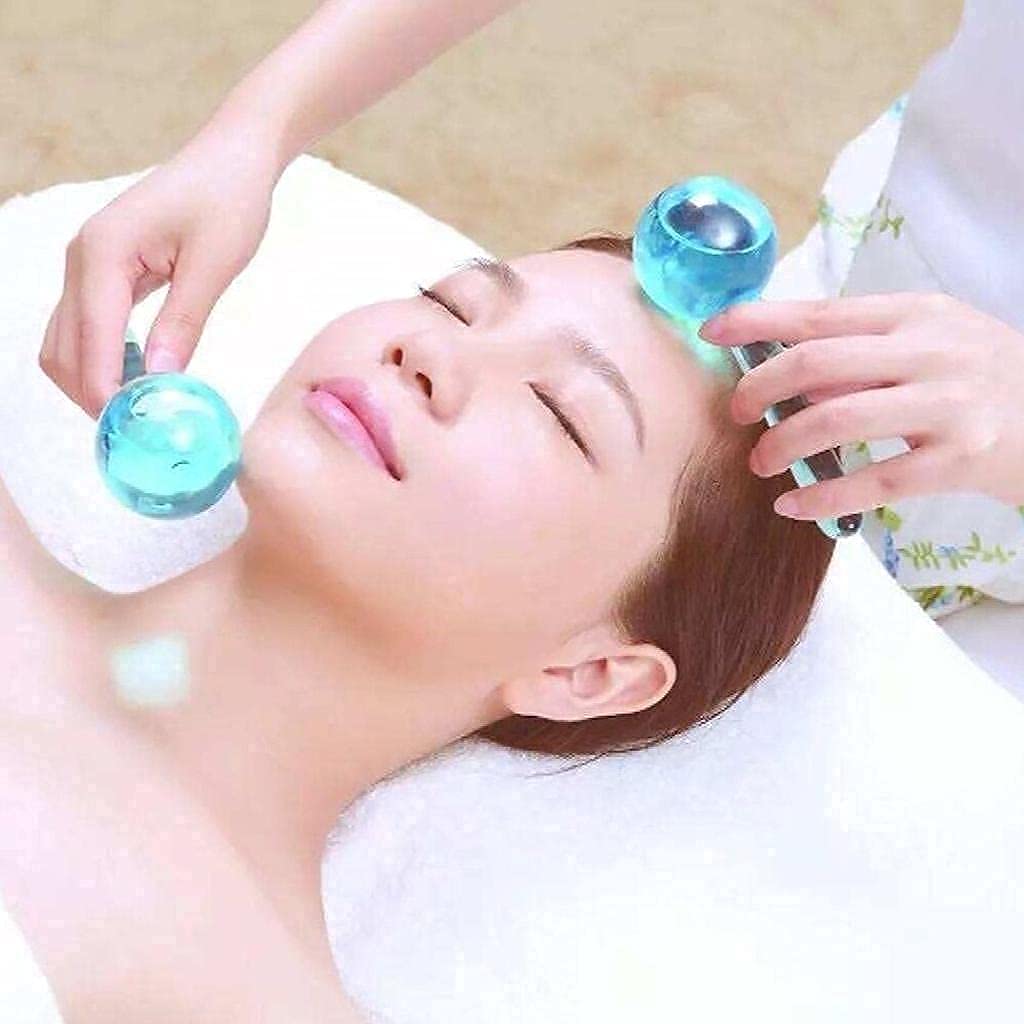 Beauty Crystal Ice Roller Facial Massager - Image 6