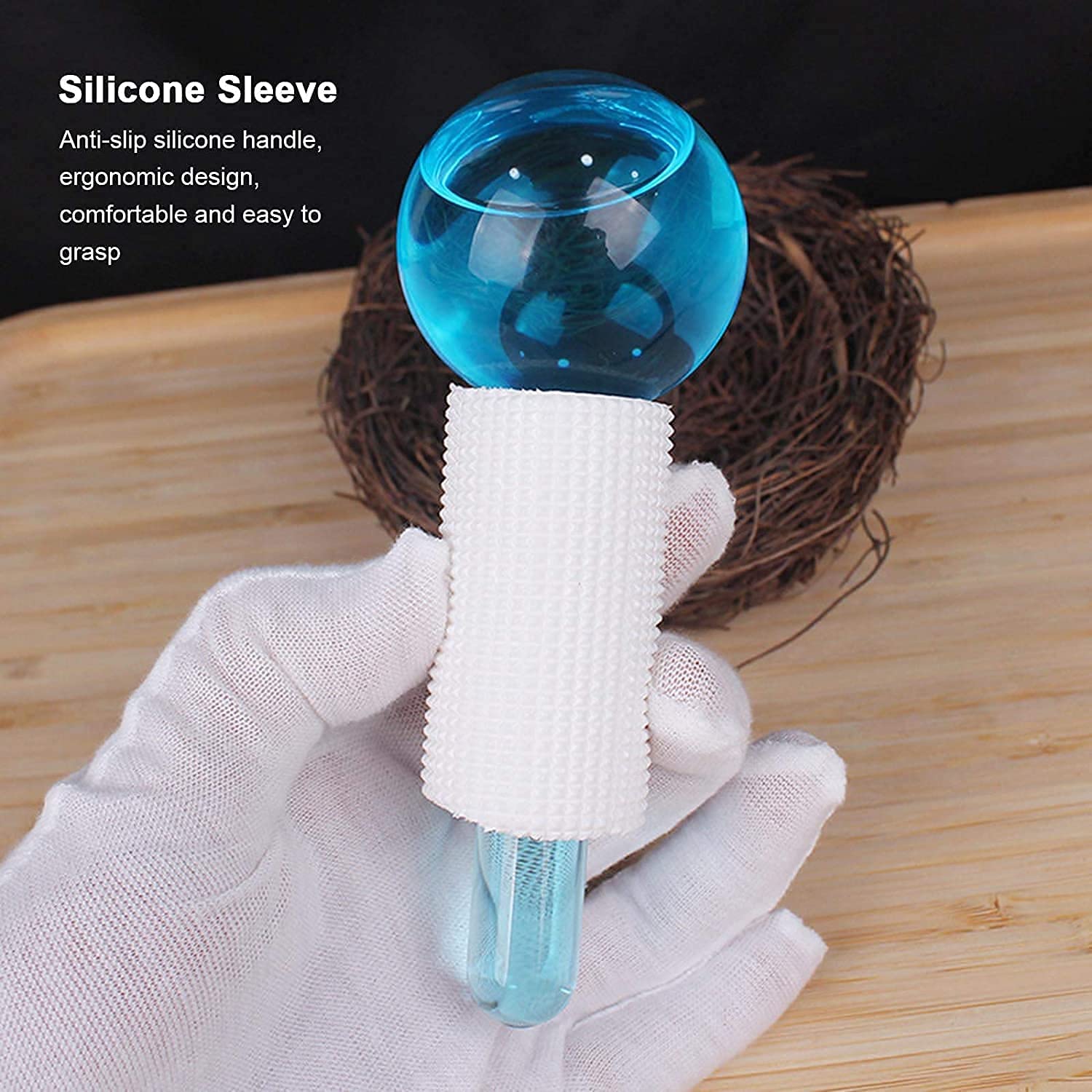 Beauty Crystal Ice Roller Facial Massager - Image 4