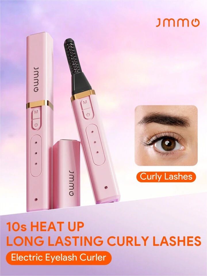 JMMO - Heated Eyelash Curler Comb - Pink - Image 2