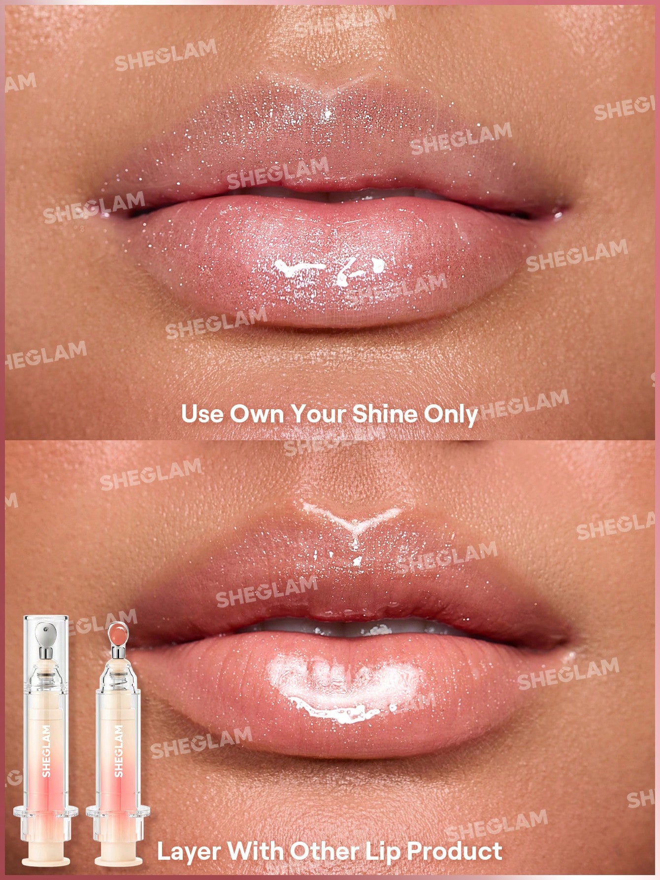SHEGLAM Booster Shine Plumping Lip Gloss-Own Your Shine - Image 3