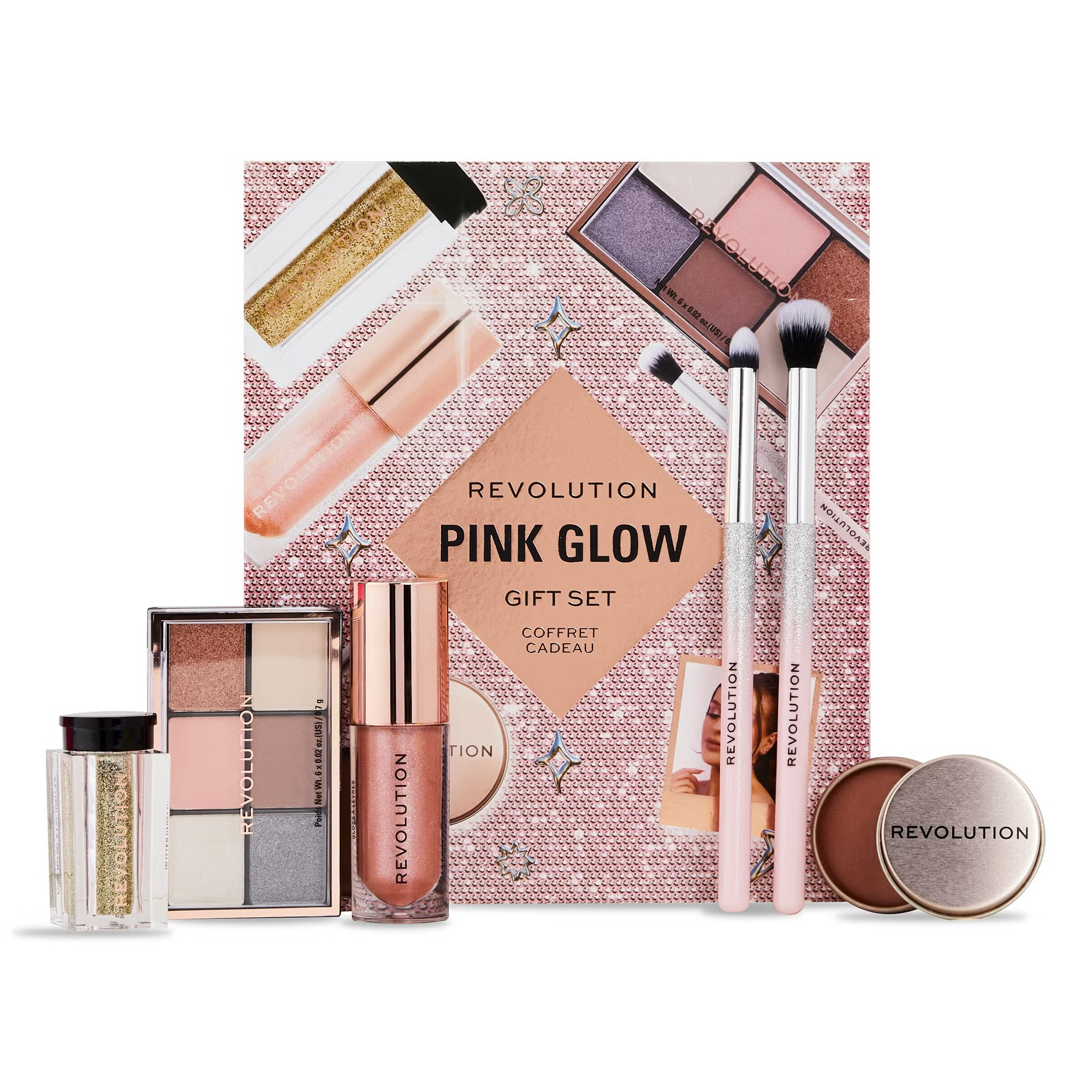 Revolution Pink Glow Gift Set - Image 2
