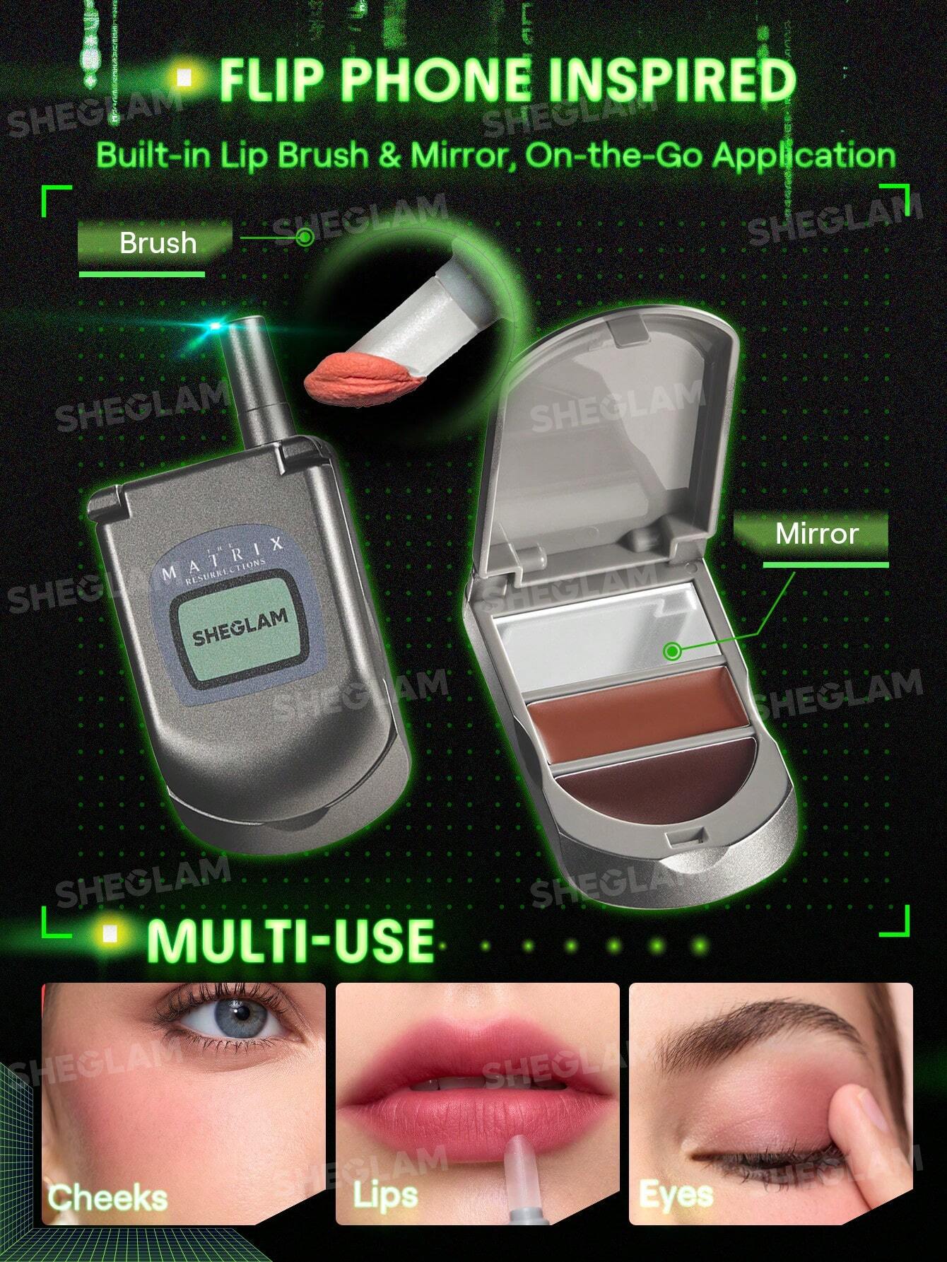 SHEGLAM Going Digital Two-Tone Blush | The Matrix Resurrections - Image 2