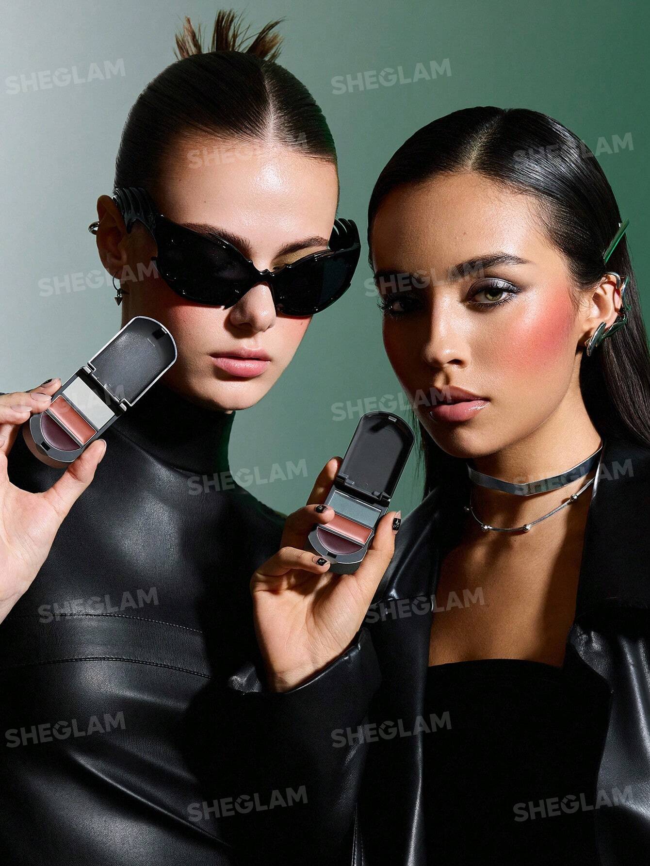SHEGLAM Going Digital Two-Tone Blush | The Matrix Resurrections - Image 3