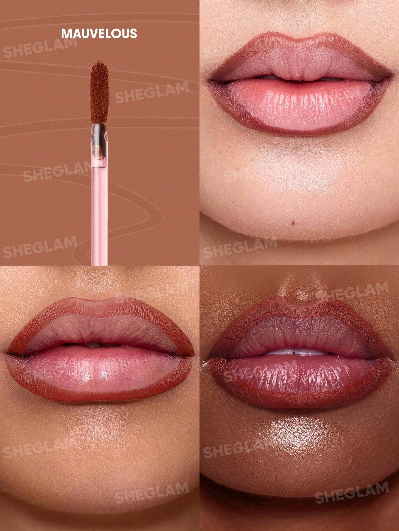 SHEGLAM Fall In Line Peel Off Lip Liner Stain - Mauvelous - Image 2