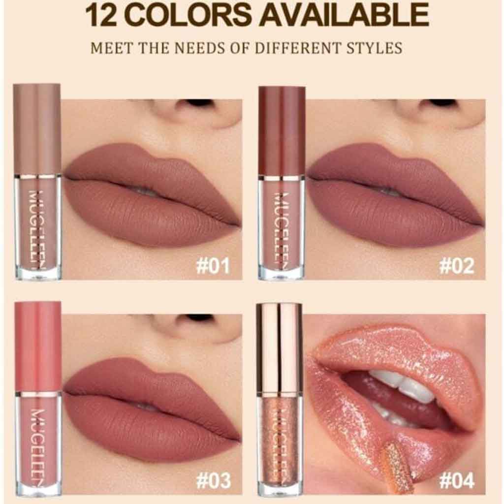 Shein Muge Leen Thanks For The Love Lip Set - 12 Pcs - Image 4