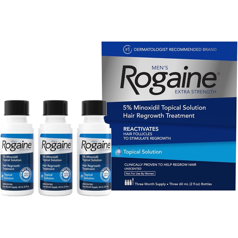 Rogaine Forte Minoxidil 3 x 60 ML