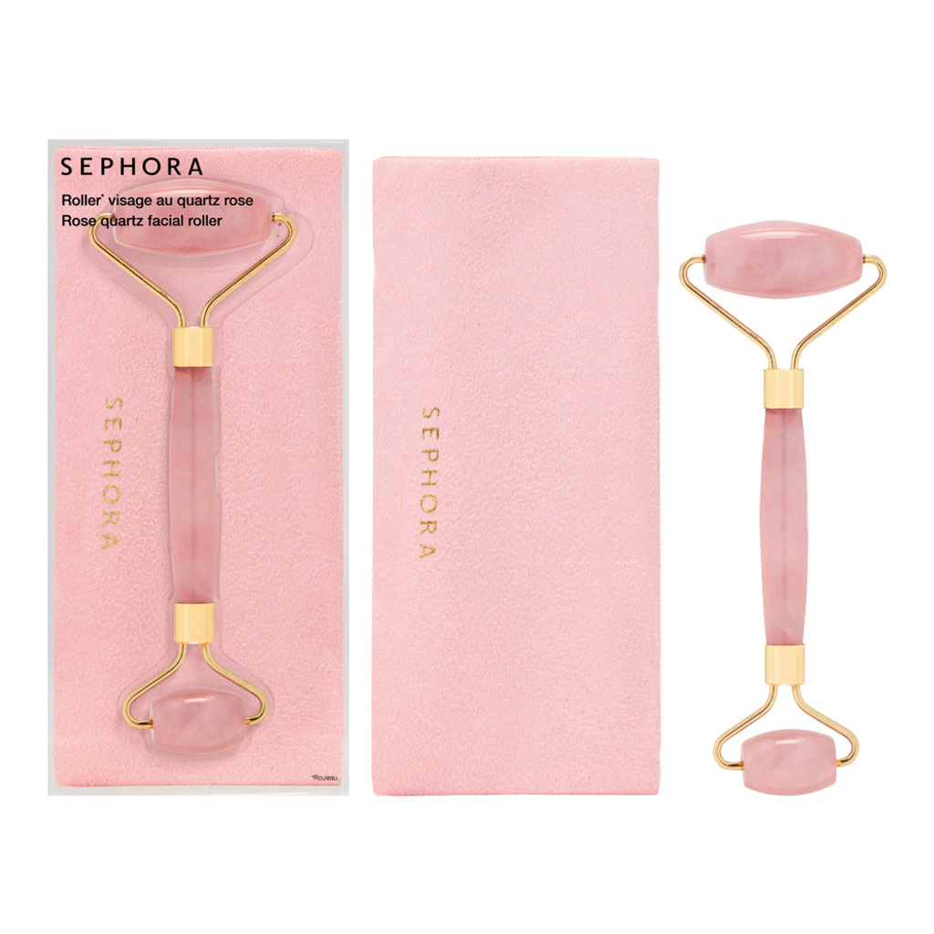 Sephora Original Rose Quartz Facial Roller - Image 4