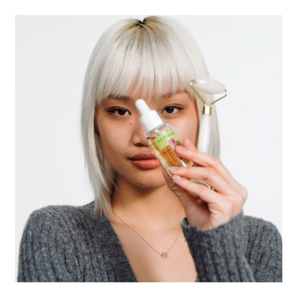 Sephora Original Rose Quartz Facial Roller - Image 5