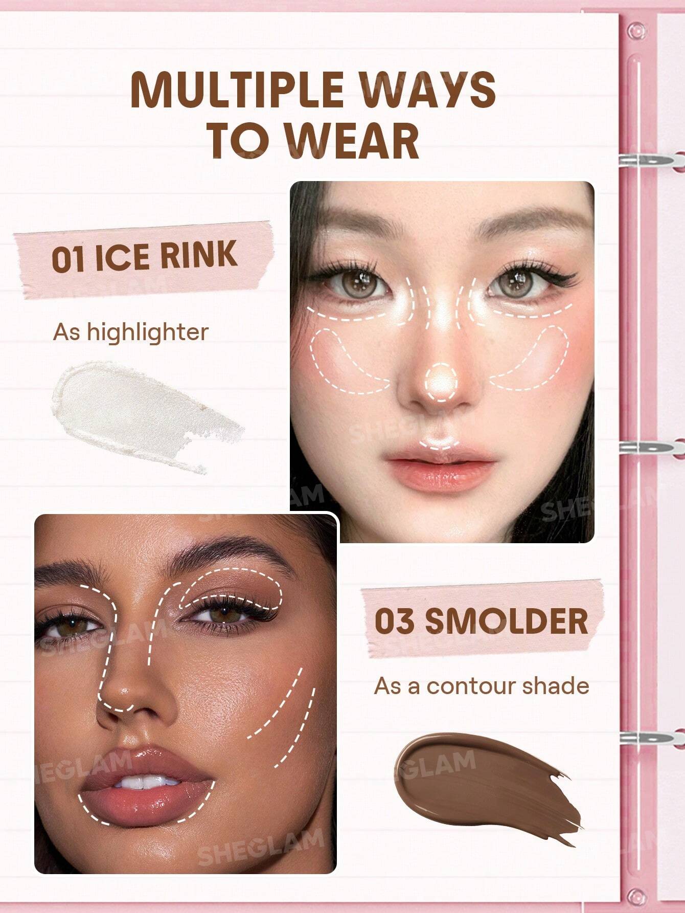 SHEGLAM Creamsicle Eyeshadow Stick - 04 Petals - Image 6