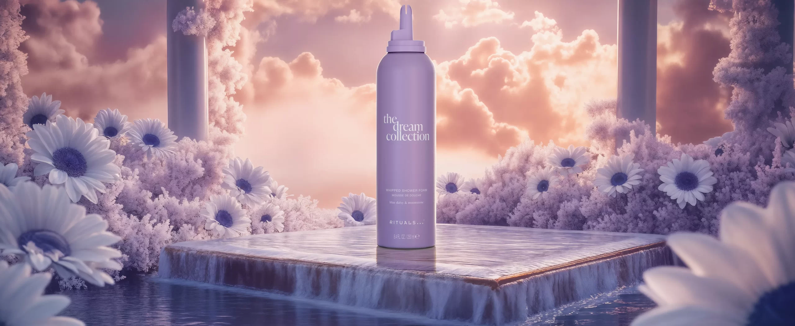 Rituals The Dream Shower Foam Blue Daisy , Moonstone - Image 3