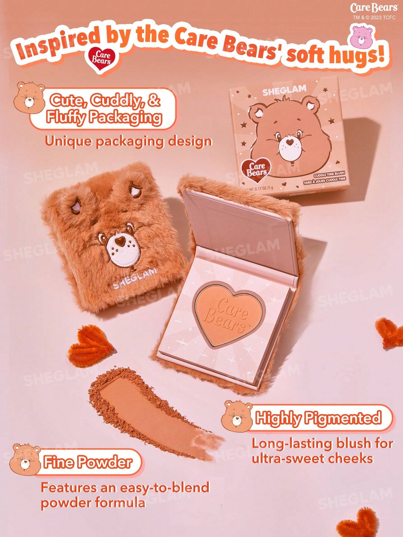 Care Bears X SHEGLAM Cuddle Time Blush - Image 12