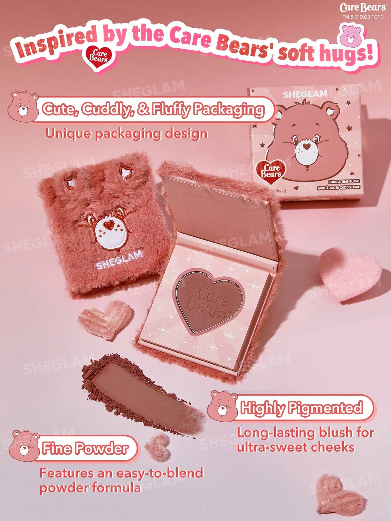 Care Bears X SHEGLAM Cuddle Time Blush - Image 11