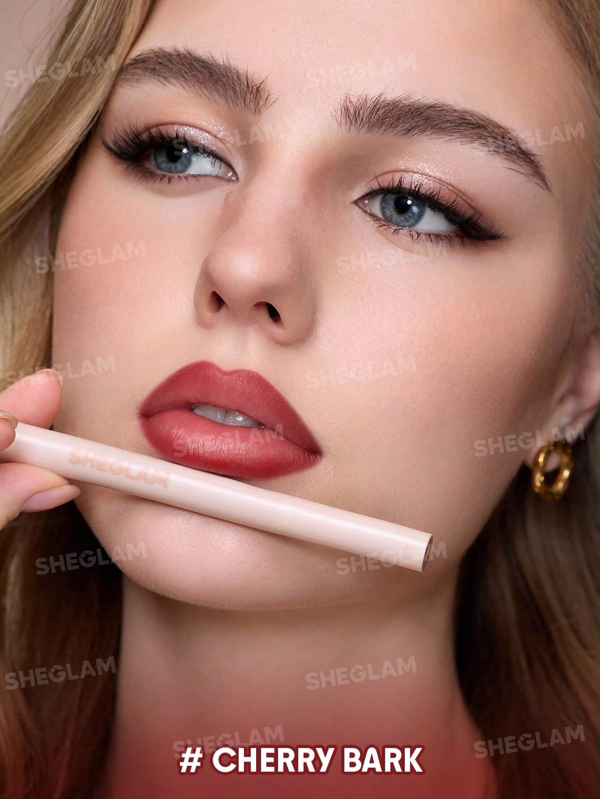 Sheglam True Stain Liquid Lip Liner- 309 Cherry Bark - Image 3